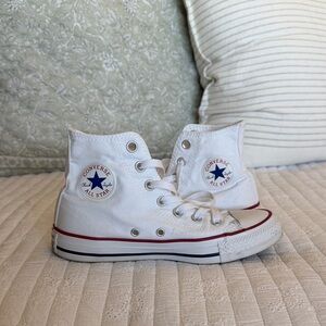 Converse All Star White Canvas Sneakers